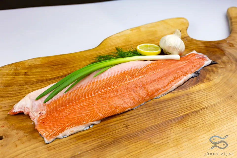 Vaivorykštinio upėtakio filė (Oncorhynchus mykiss) — Filė